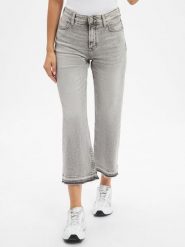 BOSS Orange Dżinsy Soft Kick Flare Kobiety Jeansy szary, 27. Pomarańczowe jeansy damskie BOSS Orange, bez wzorów, z jeansu. Za 429.95 zł.
