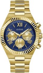 Zegarek męski Guess GW0703G6 złoty. Żółte zegarki męskie Guess, z aplikacjami, złote. Za 1,360.10 zł.
