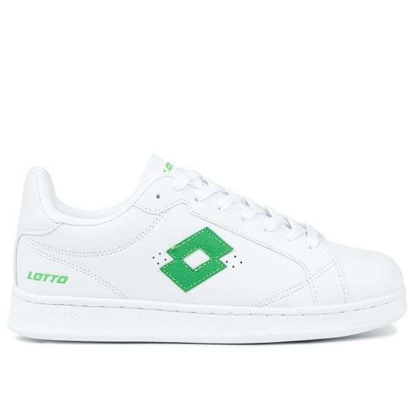 Buty męskie sportowe trampki Lotto Jambol. Białe trampki męskie Lotto, bez wzorów, sportowe, bez zapięcia. Za 139.00 zł.