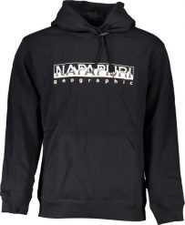 Napapijri NAPAPIJRI MĘSKA BLUZA BEZ ZAMKU, CZARNA M. Czarne bluzy męskie Napapijri, m, bez wzorów, bez ramiączek, bez kaptura. Za 320.00 zł.