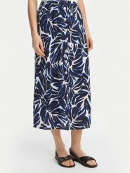 ONLY Spódnica midi Nova 15222223 Granatowy Regular Fit. Niebieskie spódnice damskie ONLY, l, bez wzorów, z wiskozy, midi. Za 139.99 zł.