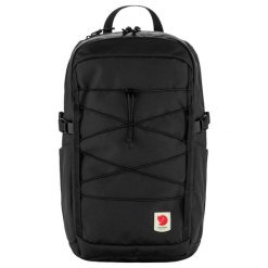 Plecak miejski Fjallraven Skule 24 - black. Czarne plecaki męskie Fjällräven, bez wzorów, z materiału. Za 366.29 zł.