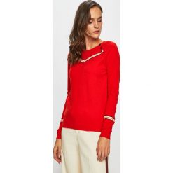 Scotch & Soda - Sweter. Czerwone swetry nierozpinane damskie Scotch & Soda, m, bez wzorów, z bawełny, bez kołnierzyka, bez ramiączek. W wyprzedaży za 219.90 zł.