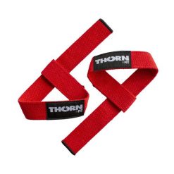 Paski do podnoszenia ciężarów Thorn Fit. Czerwone paski damskie THORN FIT, sportowe. Za 24.90 zł.