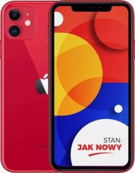 Smartfon Apple APPLE IPHONE 11 64GB PRODUCT RED | STAN JAK NOWY. Czerwone smartfony Apple. Za 1,899.00 zł.