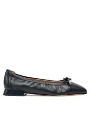 Caprice Baleriny 9-22104-42 Granatowy. Niebieskie balerinki damskie Caprice, bez wzorów, ze skóry, bez obcasa, bez zapięcia. Za 191.99 zł.