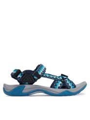 CMP Trekkingi Hamal Wmn Hiking Sandal 38Q9956 Niebieski. Niebieskie obuwie trekkingowe damskie CMP, z materiału, bez zapięcia. Za 189.99 zł.