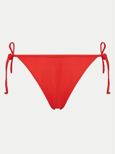 Calvin Klein Swimwear Dół od bikini KW0KW02431 Czerwony. Czerwone bikini Calvin Klein Swimwear, bez wzorów, z syntetyku. Za 169.99 zł.