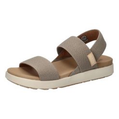 Buty do chodzenia damskie Keen Elle Backstrap. Brązowe obuwie trekkingowe damskie Keen, z gumy, bez zapięcia. W wyprzedaży za 309.60 zł.