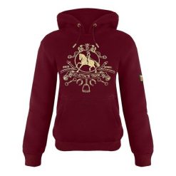 Bluza jeździecka JD ATTACK Royal. Brązowe bluzy damskie JD ATTACK, l, bez wzorów, z bawełny, eleganckie, bez ramiączek, bez kaptura. Za 229.00 zł.