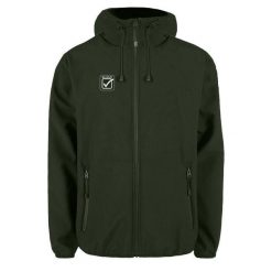 Unisex Softshell Kurtka Givova Zielona Armijna - Rozmiar L. Zielone kurtki męskie Givova, l, bez wzorów, z softshellu, sportowe, bez kaptura. Za 269.99 zł.