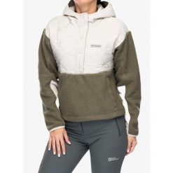Bluza z kapturem damska Columbia Cloud Point Hooded Fleece. Zielone bluzy damskie Columbia, l, bez wzorów, sportowe, bez ramiączek, z kapturem. Za 293.99 zł.