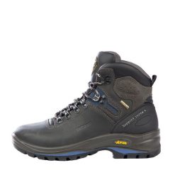 Buty męskie trekking Grisport Grigio Dakar Trekking. Czarne buty zimowe męskie Grisport, bez wzorów, z materiału, bez obcasa, bez zapięcia. Za 784.00 zł.