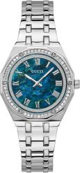 Zegarek damski Guess GW0770L1 CYRKONIE srebrny. Szare zegarki damskie Guess, srebrne. Za 1,057.52 zł.