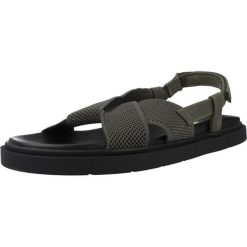 Sandały ECOALF MCWSHSAGOLDSYR4 Zielony. Zielone sandały damskie Ecoalf, bez wzorów, z tkaniny, bez obcasa, bez zapięcia. Za 390.99 zł.