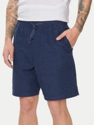 Gap Szorty materiałowe 866195-06 Niebieski Regular Fit. Niebieskie szorty męskie GAP, bez wzorów, z bawełny. Za 219.99 zł.