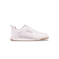 Buty męskie trampki sportowe Lotto TOCO BC. Białe trampki męskie Lotto, bez wzorów, z materiału, sportowe, bez zapięcia. W wyprzedaży za 128.00 zł.