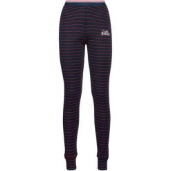 Spodnie termoaktywne damskie ODLO Active Warm Originals Stripes Bl Bottom Long. Czerwone bielizna sportowa damska ODLO, bez wzorów. Za 239.99 zł.