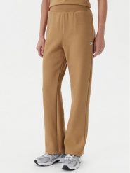 Champion Spodnie dresowe 117983 Brązowy Slim Fit. Brązowe spodnie dresowe damskie Champion, bez wzorów, z bawełny. Za 179.99 zł.