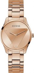 Zegarek Guess Zegarek damski Guess GW0485L2 różowe złoto. Czerwone zegarki damskie Guess, złote. Za 492.99 zł.