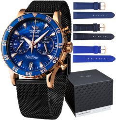 Zegarek damski Vostok Europe VK64-515B670BB czarny. Czarne zegarki damskie Vostok Europe. Za 3,237.61 zł.