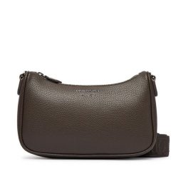 Torebka Emporio Armani. Brązowe listonoszki damskie Emporio Armani, bez wzorów, bez dodatków. Za 869.99 zł.