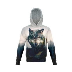 Bluza kangurka sportowa z kapturem unisex wygodna ART LOBO. Szare bluzy damskie JUST HERO, bez wzorów, sportowe, bez ramiączek, z kapturem. Za 179.00 zł.