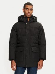 Tommy Hilfiger Kurtka zimowa Rockie MW0MW36593 Czarny Regular Fit. Czarne kurtki męskie Tommy Hilfiger, na zimę, m, bez wzorów, z syntetyku, bez kaptura. Za 1,259.00 zł.