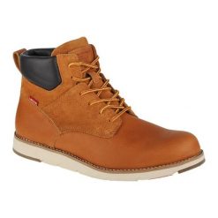 Levis Buty Levi's Jax Plus 232198-1700-74 brązowe. Brązowe botki męskie na zimę, bez wzorów, ze skóry, przed kolano, bez obcasa, bez zapięcia. Za 589.32 zł.
