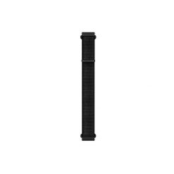 Pasek do zegarka nylonowy z czarną sprzączką 22 mm. Czarne zegarki damskie Garmin, z nylonu. Za 179.99 zł.