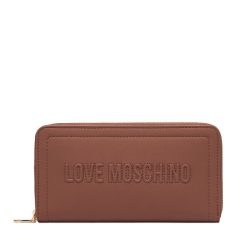 Portfel LOVE MOSCHINO. Brązowe portfele damskie Love Moschino. Za 459.99 zł.