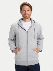 Quiksilver Bluza EQYFT05135 Szary Regular Fit. Szare bluzy męskie Quiksilver, m, bez wzorów, z bawełny, bez ramiączek, bez kaptura. Za 279.99 zł.