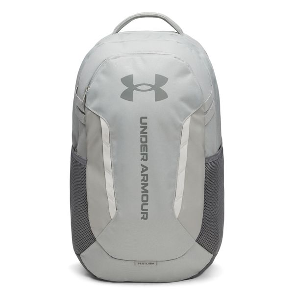 Plecak miejski Under Armour Hustle 6.0 Backpack. Białe plecaki męskie Under Armour, bez wzorów, z materiału. Za 242.70 zł.