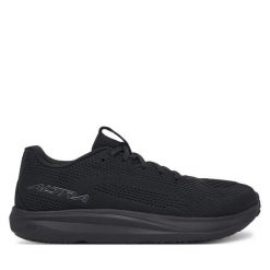 Buty do biegania Altra. Czarne obuwie sportowe damskie Altra, bez wzorów, bez zapięcia, do biegania. Za 699.99 zł.
