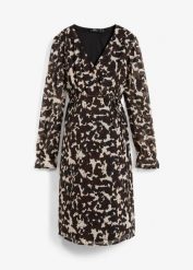 Sukienka 2 w 1 ciążowa i do karmienia piersią. Czarne sukienki damskie bonprix, bez wzorów, bez kołnierzyka, moda ciążowa, bez ramiączek. Za 159.99 zł.