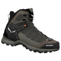 Buty trekkingowe męskie Salewa Mtn Trainer Lite Mid Gtx. Szare buty zimowe męskie Salewa, bez wzorów, z materiału, bez obcasa, bez zapięcia. Za 1,167.00 zł.
