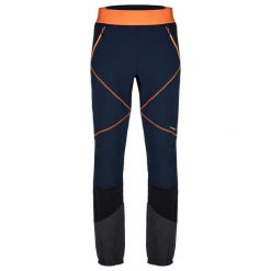 Męskie spodnie softshell Loap Urkaron Blue. Brązowe spodnie sportowe męskie Scarpa, l, bez wzorów, z elastanu, do biegania. Za 144.88 zł.