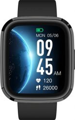 Smartwatch Garett GRC Style Czarny. Czarne zegarki smartwatch GARETT, bez wzorów. Za 154.99 zł.