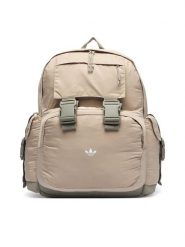 Adidas Plecak Backpack KQ6369 Beżowy. Brązowe plecaki męskie Adidas, bez wzorów, z materiału. Za 299.99 zł.