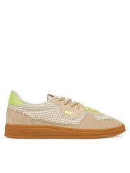 Tommy Hilfiger Klapki Dual Density Hilfiger Pool Slide FM0FM05797 Beżowy. Brązowe klapki męskie Tommy Hilfiger, bez wzorów, z syntetyku, bez zapięcia. Za 409.99 zł.