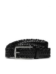 Calvin Klein Pasek Męski Ck Casual Elongated Braided 35mm K50K512655 Czarny. Czarne paski męskie Calvin Klein, ze skóry, casualowe. Za 159.99 zł.