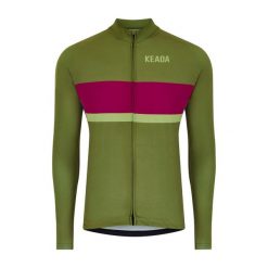 Męska koszulka rowerowa z długim rękawem - Onwards Two. Czerwone bluzy męskie KEADA SPORTS, l, bez wzorów, sportowe, bez ramiączek, bez kaptura. Za 332.00 zł.