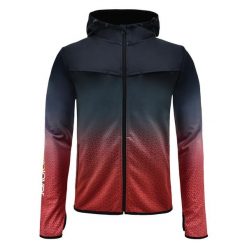 Techniczna kurtka treningowa Slever Play z pełnym zamkiem. Czarne kurtki sportowe damskie ELPLAYER, xl, bez wzorów, z poliesteru, bez ramiączek, do biegania. Za 92.00 zł.
