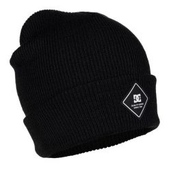 Czapka zimowa męska DC Label. Czarne czapki męskie DC Shoes, na zimę, bez wzorów. Za 290.00 zł.