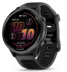 Zegarek Garmin Forerunner 570, 47mm AMOLED Black. Czarne zegarki sportowe Garmin, bez wzorów. Za 2,496.99 zł.
