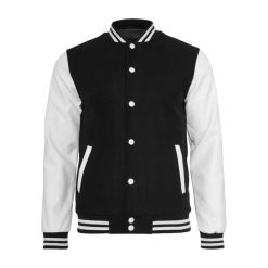 Męska Kurtka Oldschool Varsity. Białe kurtki męskie Urban Classics, m, bez wzorów, retro, bez kaptura. Za 287.99 zł.