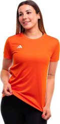 Koszulka damska adidas Tabela 23 Jersey pomarańczowa IB4929 M. Brązowe bluzki damskie Adidas, m, bez wzorów, z jersey, bez kołnierzyka, bez ramiączek. Za 68.99 zł.