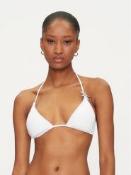 Guess Góra od bikini E5GJ23 KC692 Biały. Białe stroje kąpielowe damskie Guess, l, z aplikacjami, z syntetyku. Za 169.99 zł.