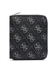 Guess Portfel SMMALO LEA02 Czarny. Czarne portfele męskie Guess, z aplikacjami, ze skóry. Za 319.99 zł.