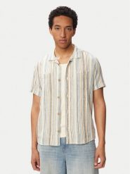 RVCA Koszula Exotica 23A041504 Kremowy Regular Fit. Białe koszule męskie RVCA, m, bez wzorów, z lyocellu, bez kołnierzyka, bez ramiączek. Za 319.99 zł.